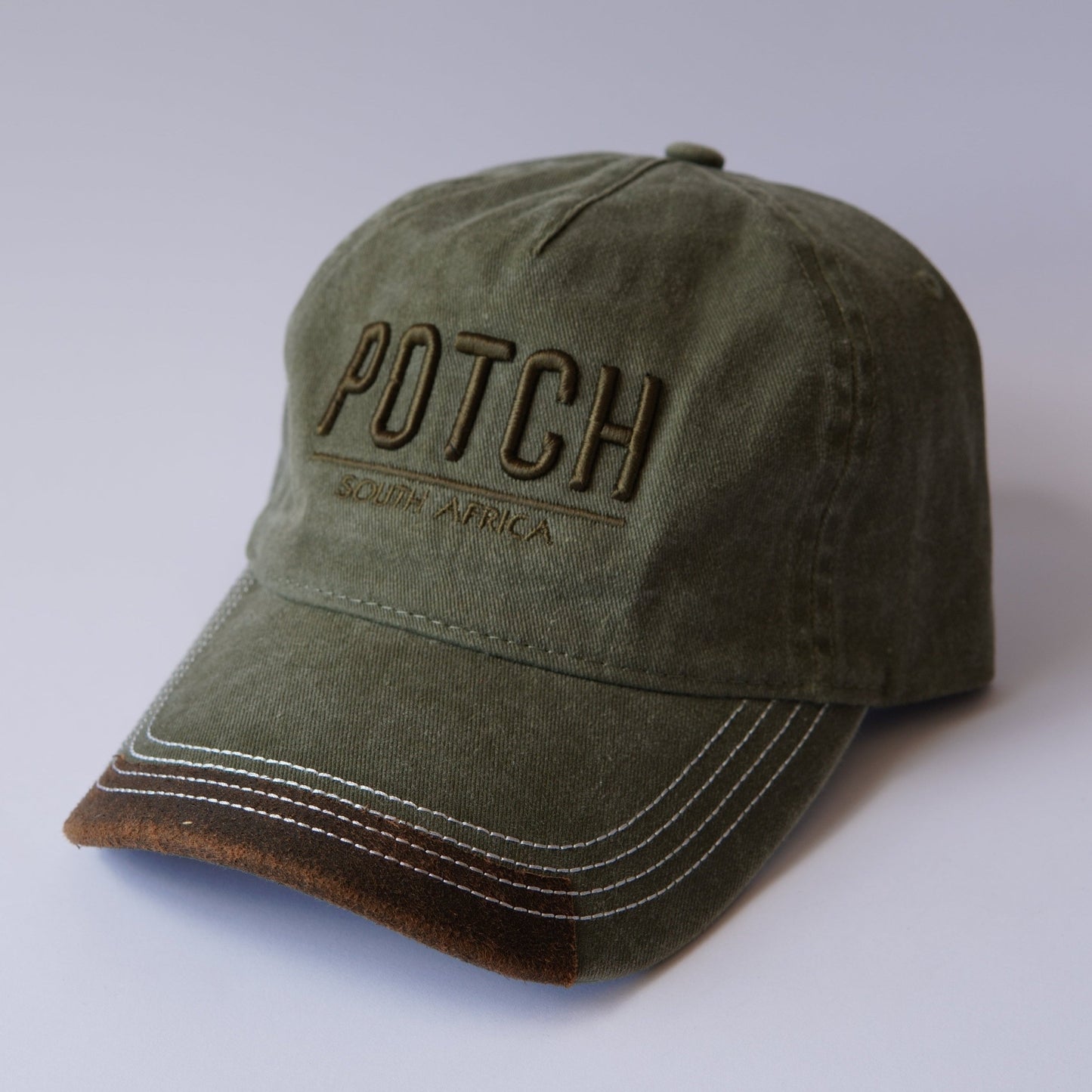 Potch Heritage Leather Cap