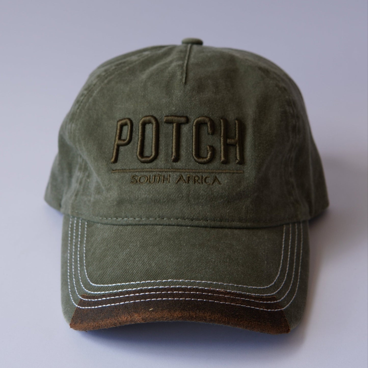 Potch Heritage Leather Cap