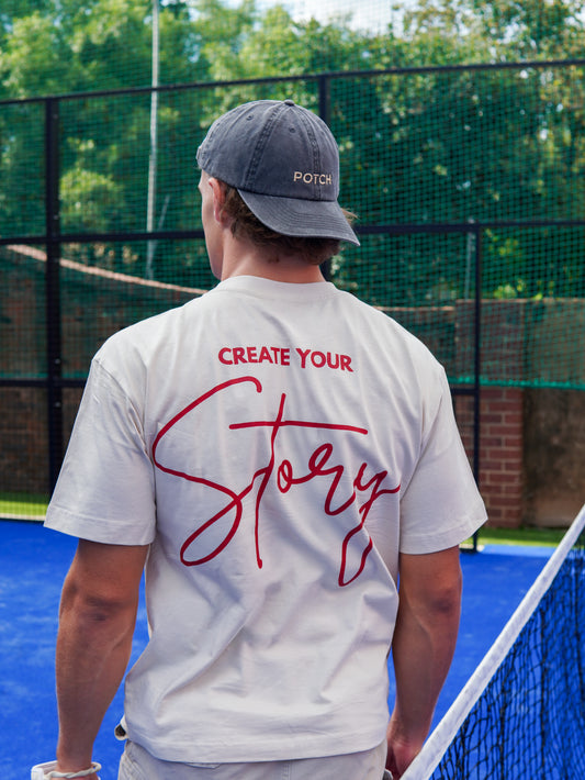 Create the Story Graphic Oversized T-shirt