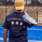 Saturday Club Navy Oversized T-Shirt