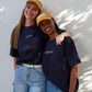 Saturday Club Navy Oversized T-Shirt