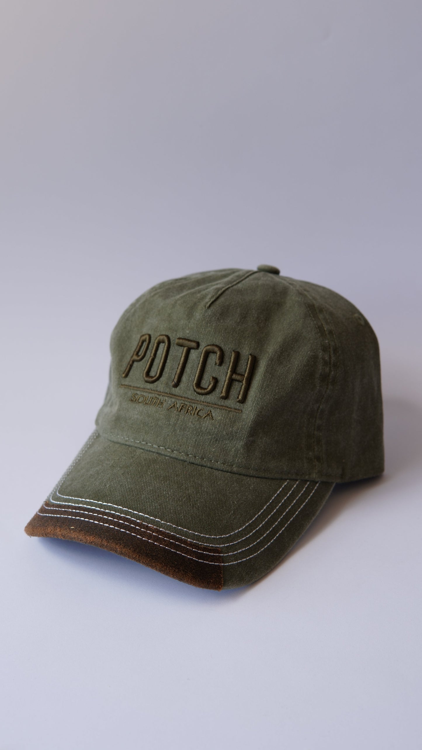 Potch Heritage Leather Cap