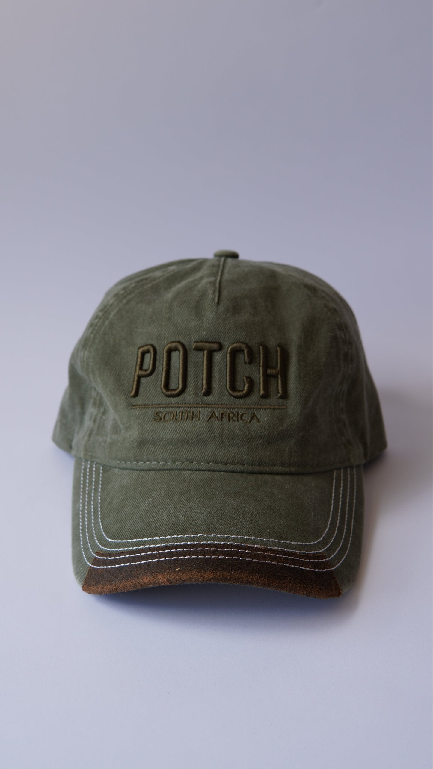 Potch Heritage Leather Cap