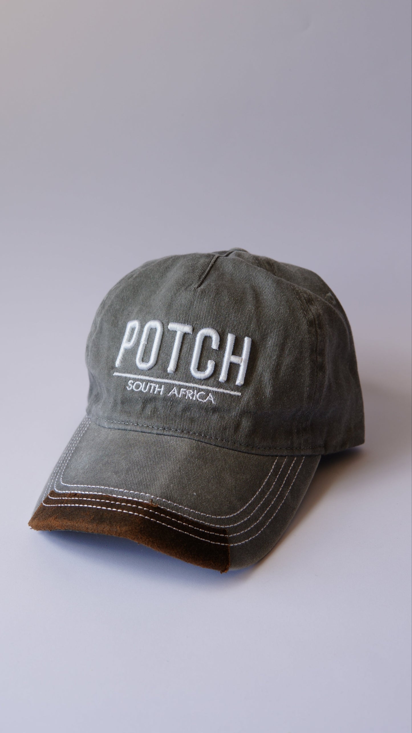 Potch Heritage Leather Cap