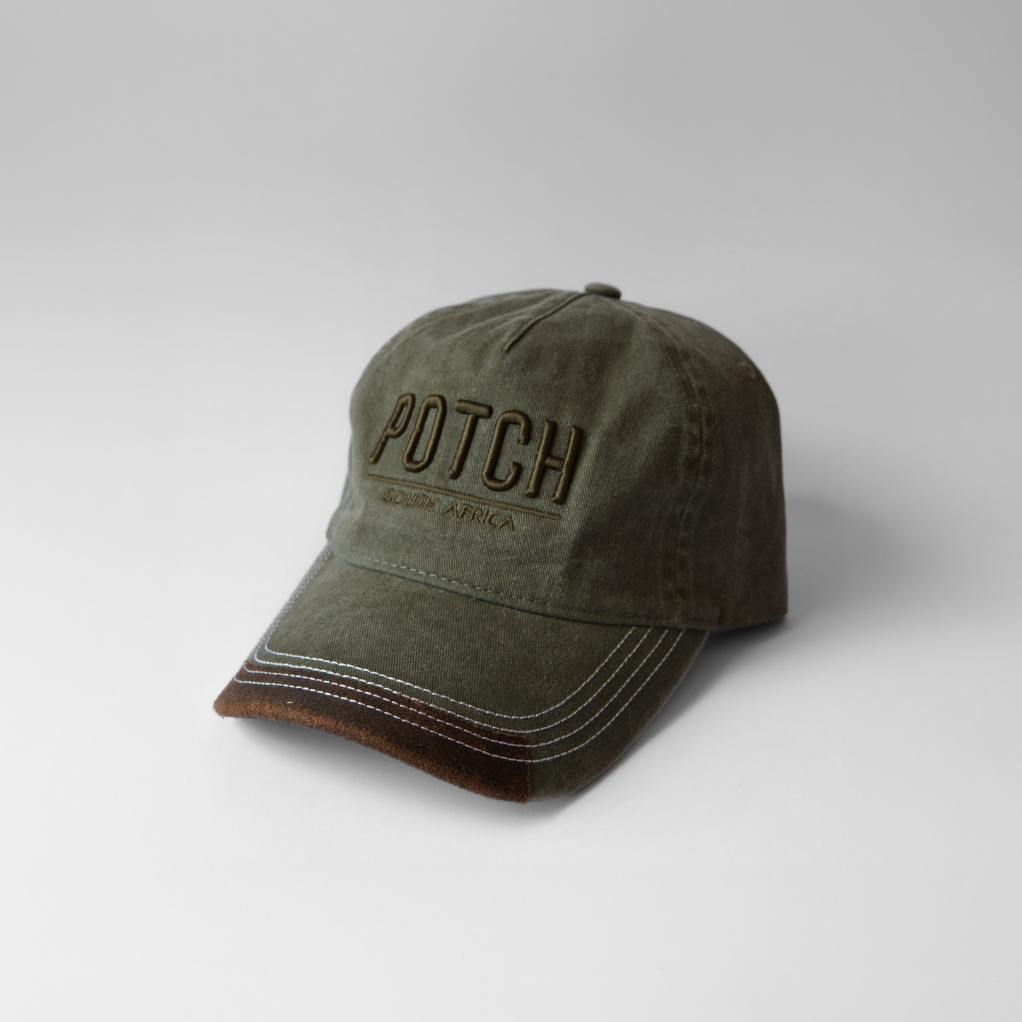 Potch Heritage Leather Cap